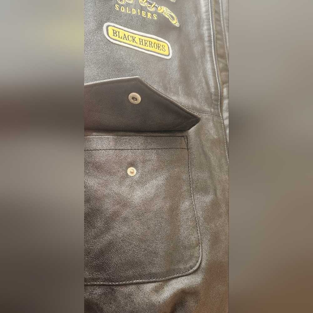 Buffalo Soldiers / Black Heroes Commemorative Military Jacket- Men's Size 5XL - Picture 12 of 16